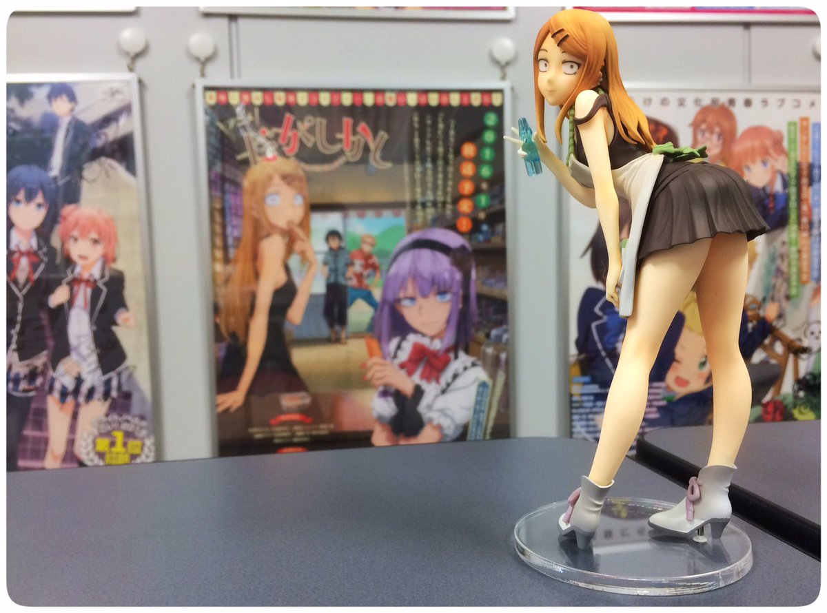 今日は #プルクラ(@pulcjp)さん製『#だがしかし』#遠藤サヤ フィギュア