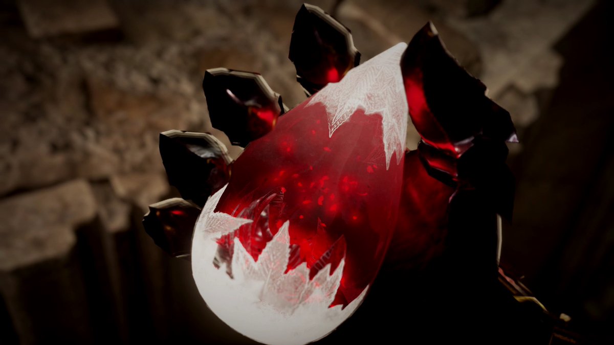 血涙】 血涙の泉と呼ばれる場所に成っている果実のようなもの。 血の