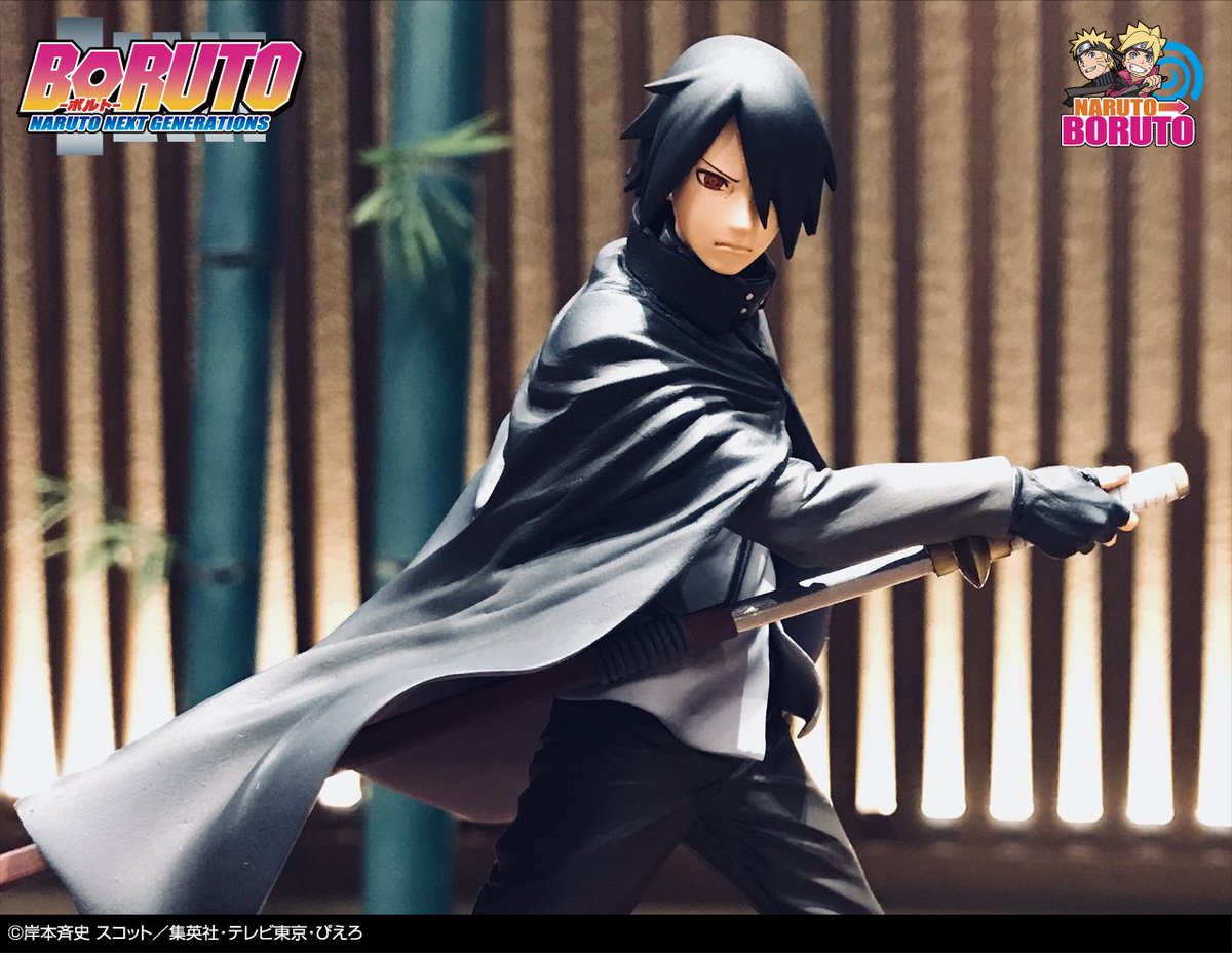 販売中！／ 刀を抜く姿が勇ましいB賞サスケフィギュア！A、B賞は