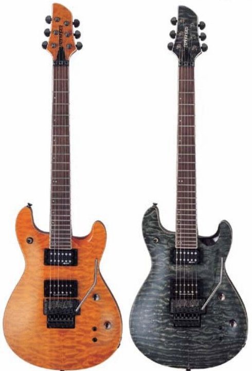 GLAY初期に使っていたFERNANDES APGシリーズ、細かい仕様は違うけど