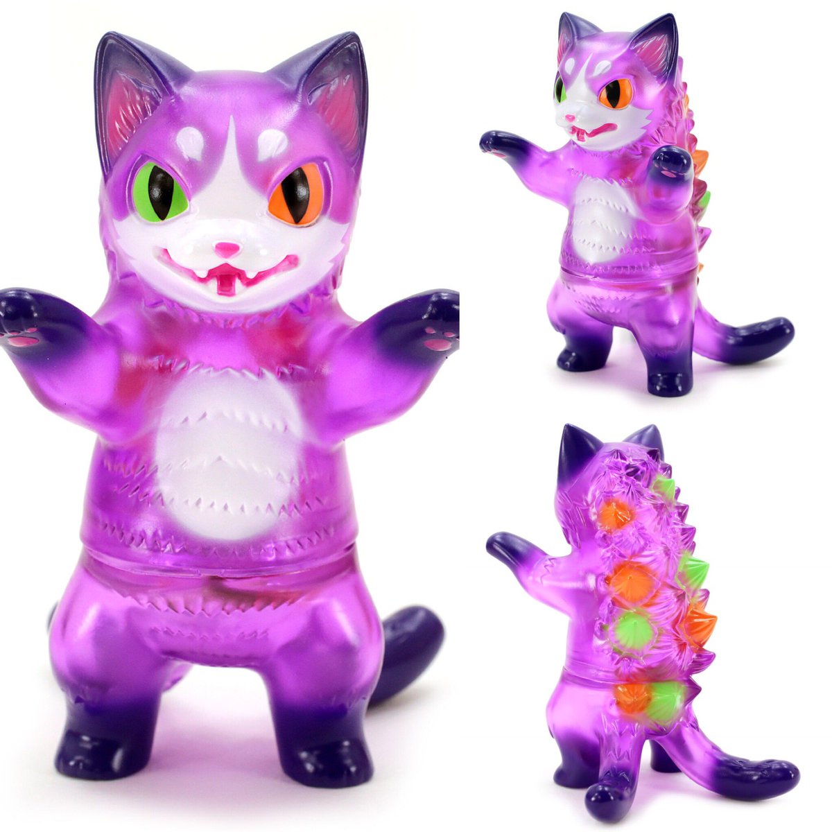 FEWMANY 銀座ロフト店にて、ハロウィン限定カラーのソフビを抽選販売