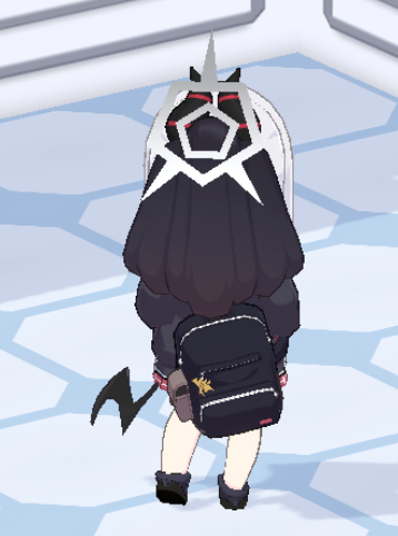 鬼方カヨコ #ブルアカ #ブルアカ後ろ向き