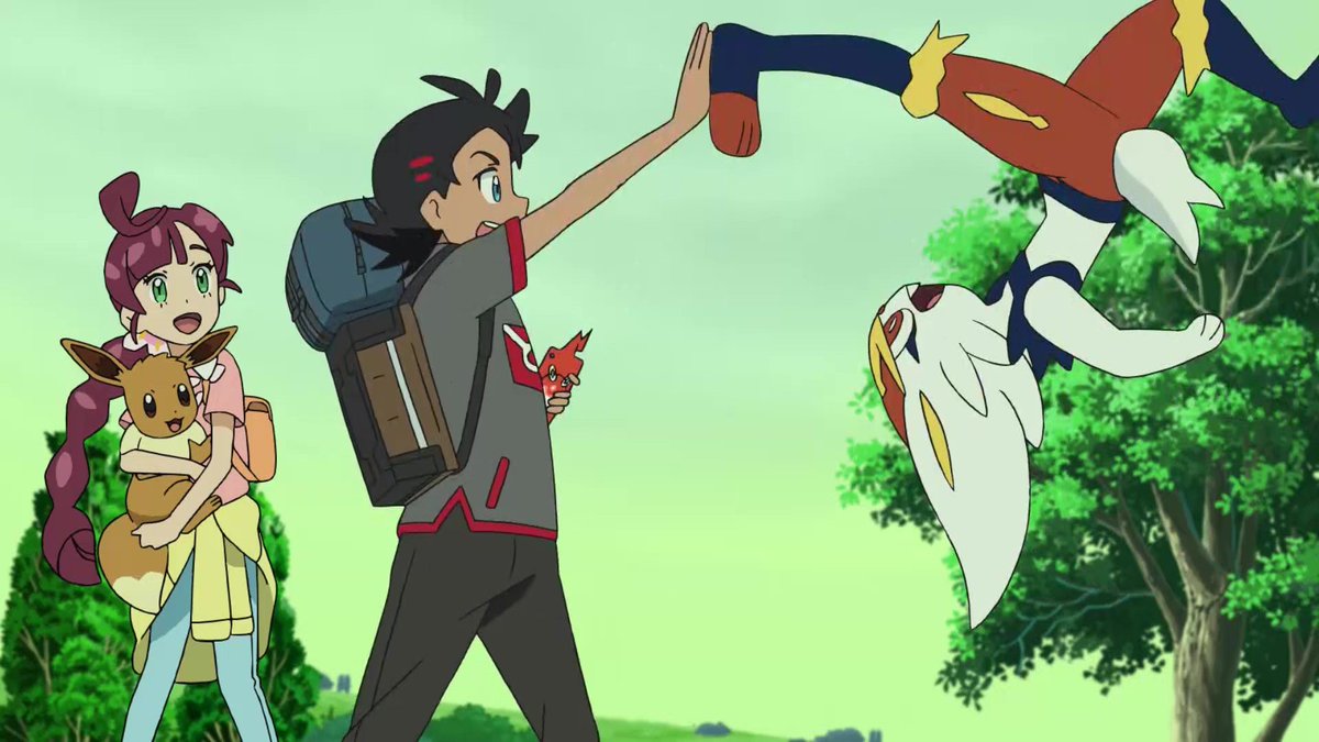 第45話で #ラビフット から進化した #ゴウ の #エースバーン クール