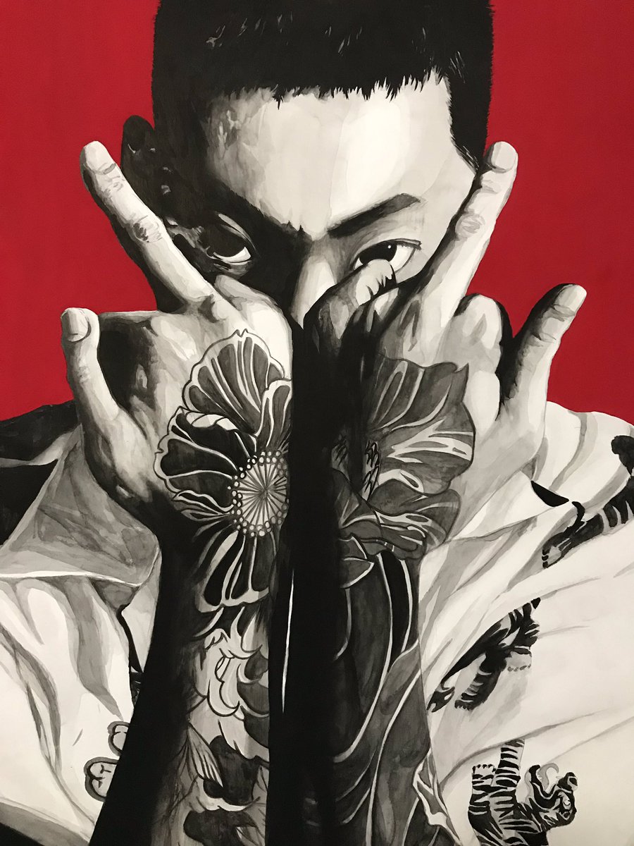 Rapper's Delight 舐達麻 BAD SAI KUSH #art #hiphop #舐達麻