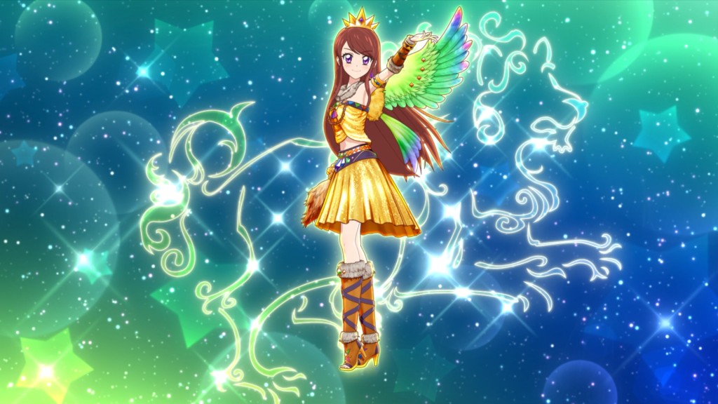 キングレオコーデ紫吹蘭さん美しすぎる #aikatsu