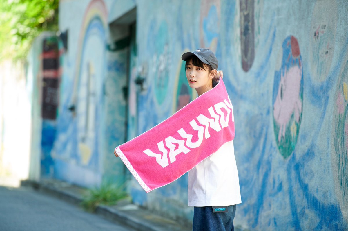 Logo Jacquard Towel[Pink×White] ◯厚手でしっかりふかふかの