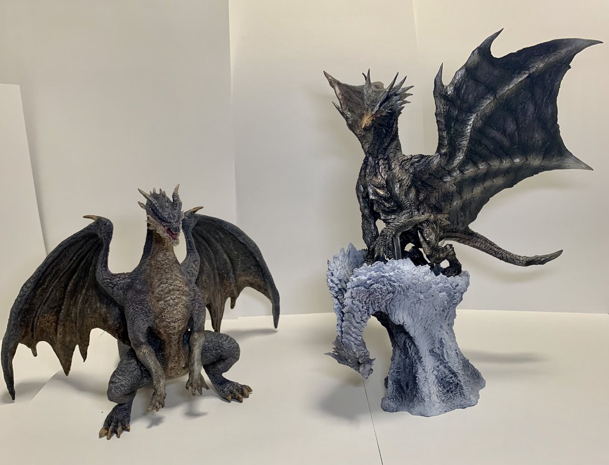 ミラボレアスのフィギュアを作りました。 自分好みにアレンジしてます