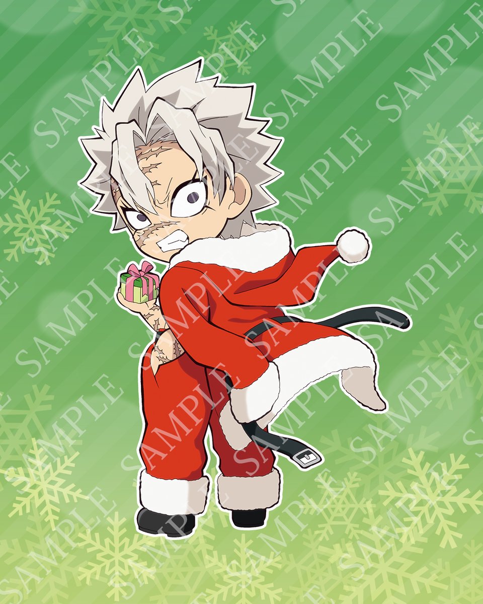 🎄「鬼滅の刃」クリスマスみにきゃらイラスト🎄 各キャラクター