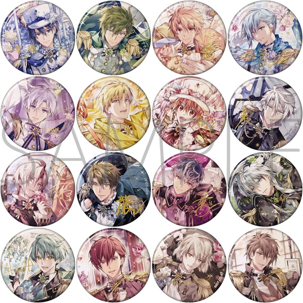 アニメイトオンラインで予約開始！ アイドリッシュセブン 缶バッジ