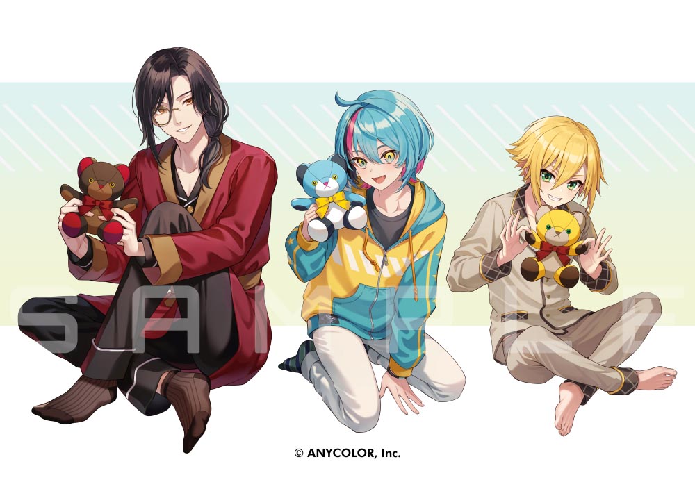 NIJIベア vol.1」シェリン・バーガンディ様、金子 鏡様、卯月コウ様の