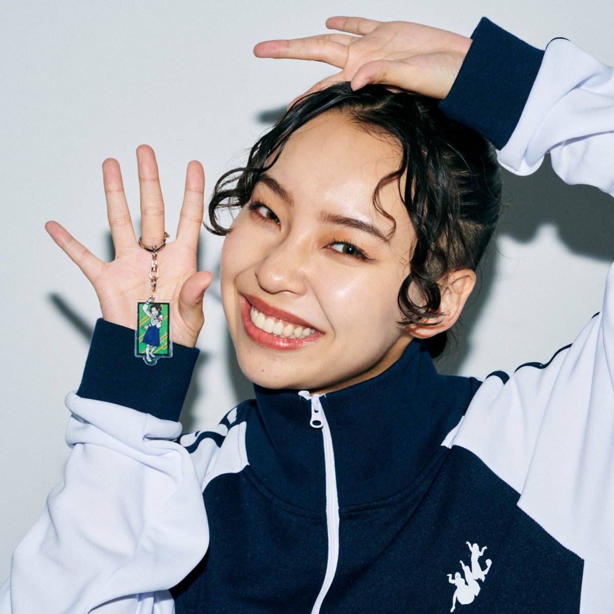 イイ感じ、New series◎ 待望のジャージセットアップ！ 154cmの私 上M