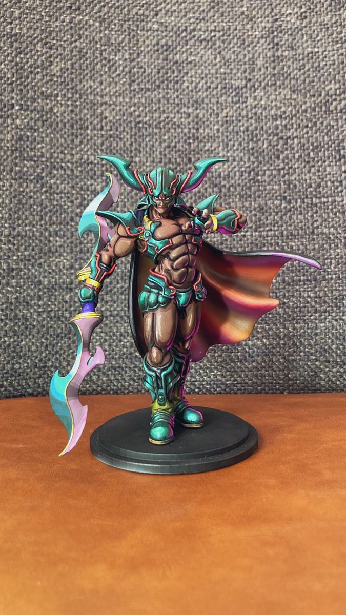 3Dプリンターで作った ダークドレアム ダークドレアム召喚 2作品完成