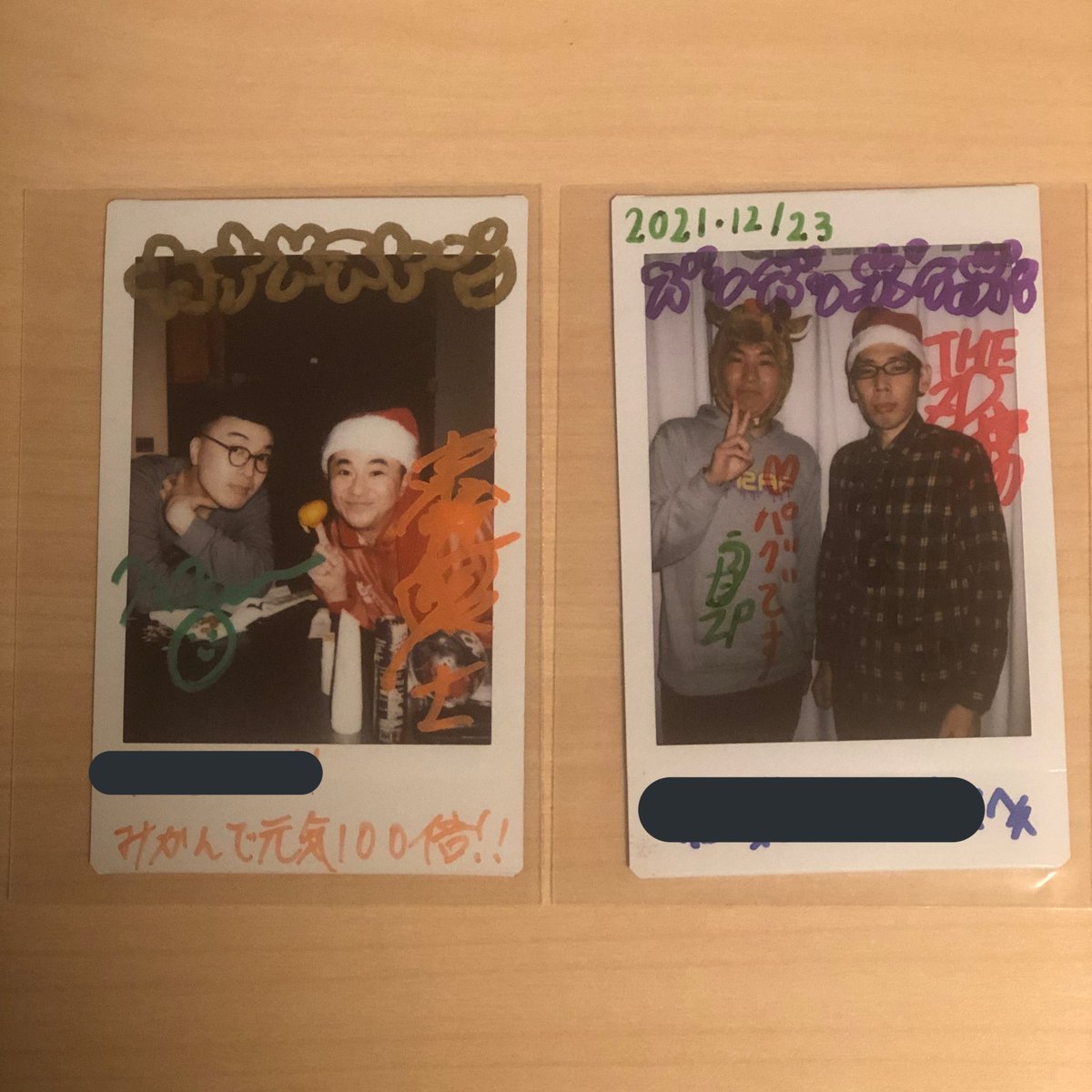 CC.STATIONさんからカナメストーンさんとズンズンポイポイさんのチェキ