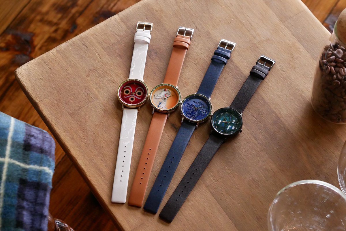 🌿もののけ姫25周年◇第一弾🌿 もののけ姫25周年を記念した腕時計が