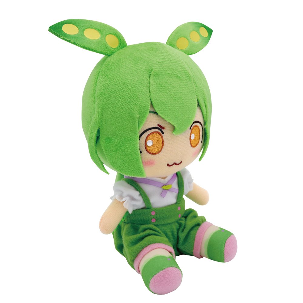 ずんだもんのぬいぐるみ、AHSさんのサイトで予約販売することになり