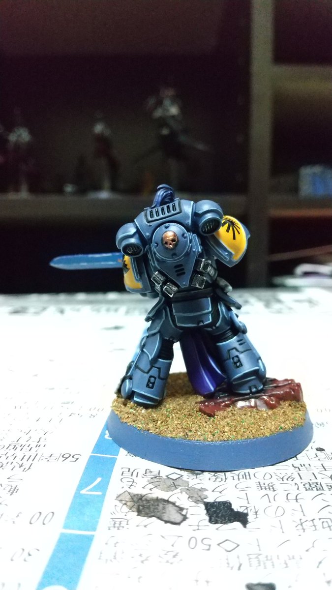 プライマリス・カンパニーチャンピオン、完成。 #ウォーハンマー