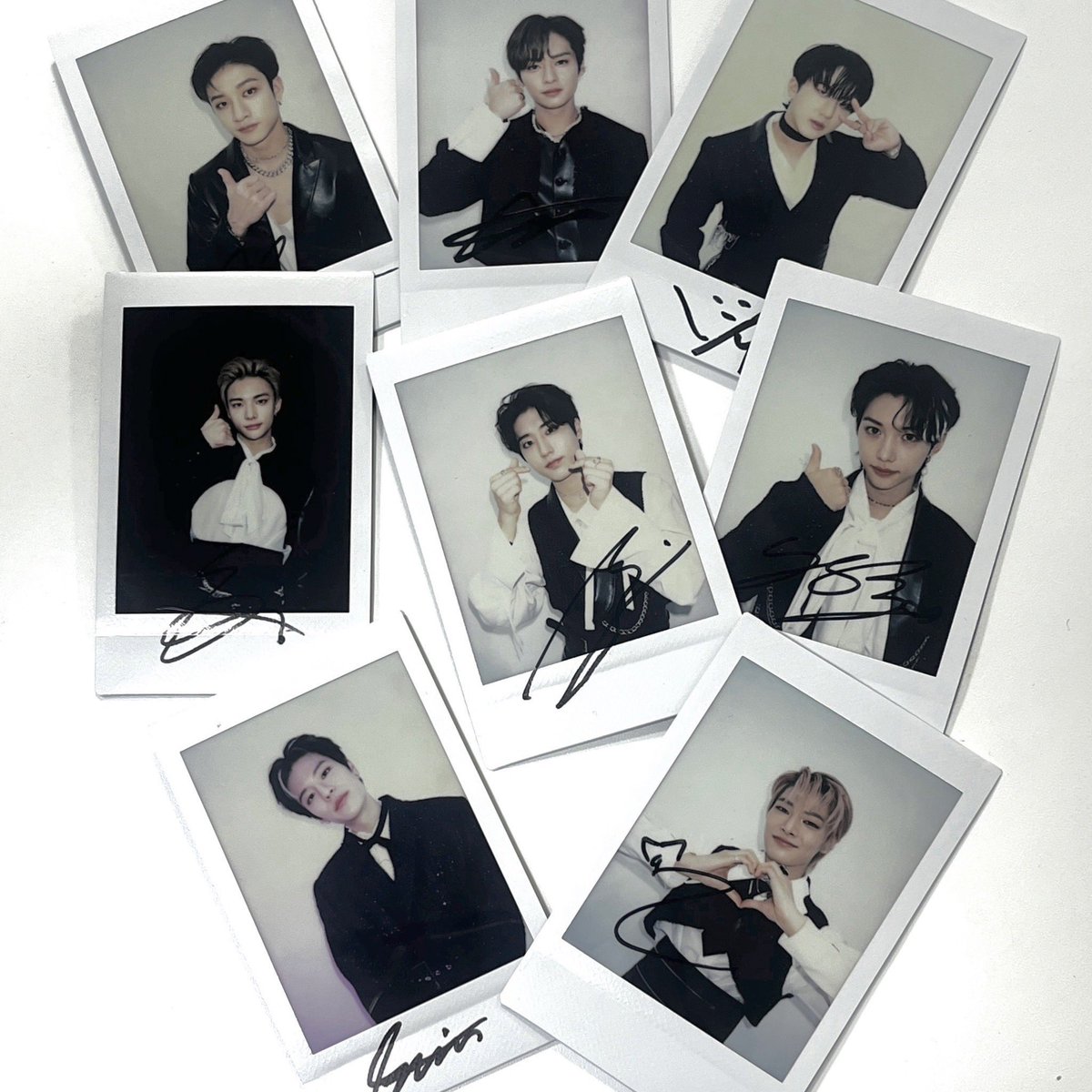 StrayKids のサイン入りチェキ届いた🫶🏻💕 みんなも109でお買い物して