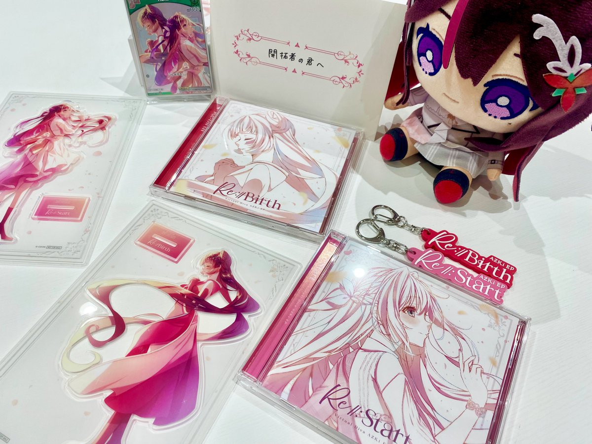 ⚒️#AZKi New EP『Re:Start』『Re:Birth』発売まであと2日⚒️ 💿完全