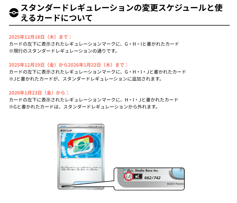 スタンダードレギュレーション変更】 Gレギュレーションのスタン落ちが