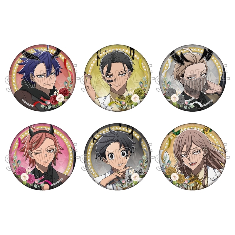 METALBOXにて予約受付開始！(36％OFF) 桃源暗鬼 天使と悪魔 缶バッジ