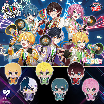 6人組ユニット『#AMPTAKxCOLORS』からちびぐるみが登場！ メンバーたち