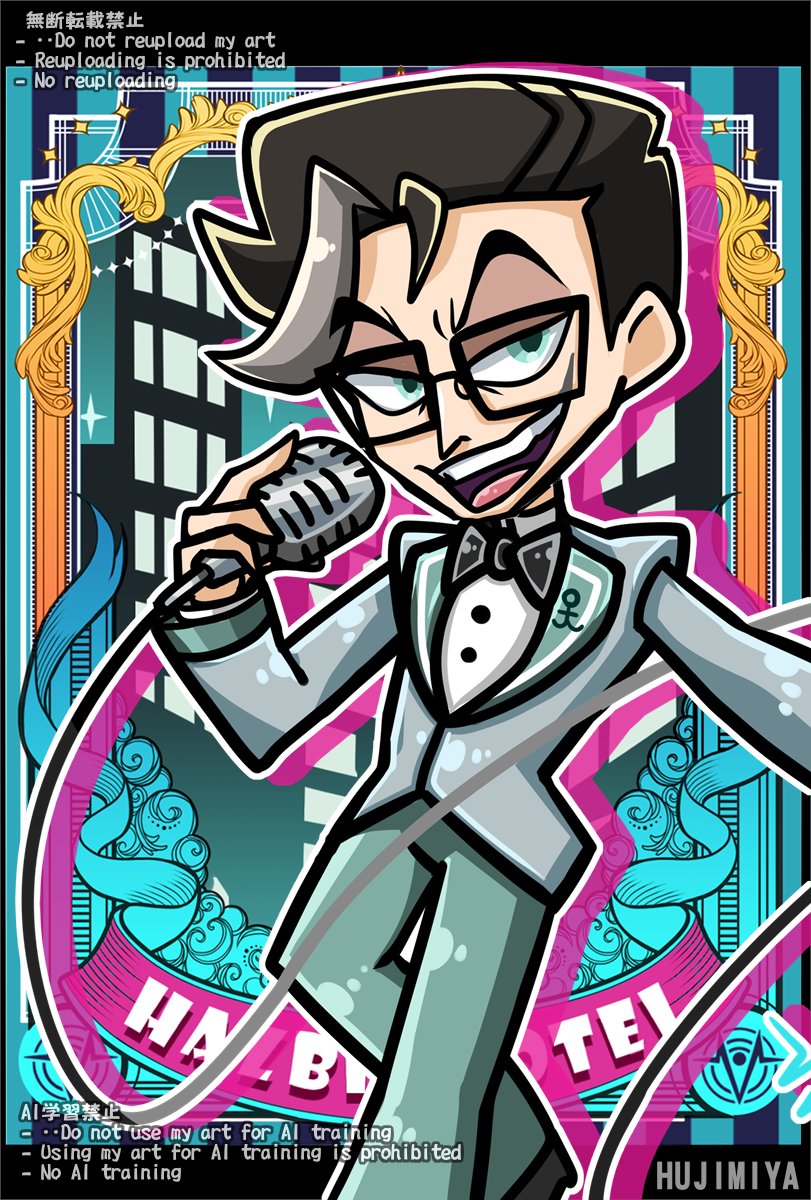 ヴィンセントはこの年代が1番刺さる✨ #HazbinHotelFanart #ハズビン