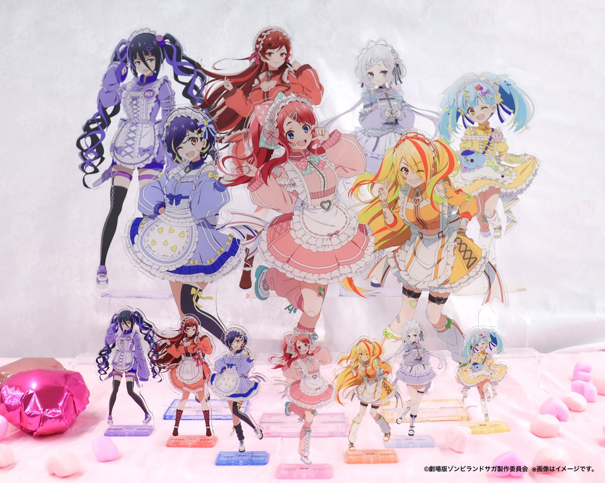 劇場版『#ゾンビランドサガ ゆめぎんがパラダイス』 特大アクリル