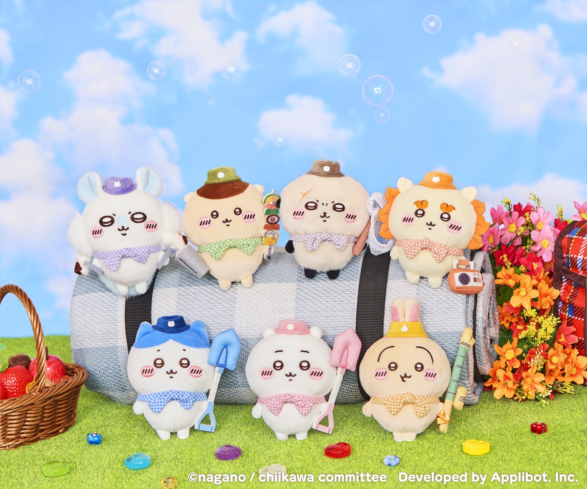 💌『ちいぽけ』公式グッズ新商品💌 🥪🌸『ちいかわぽけっと ピクニック