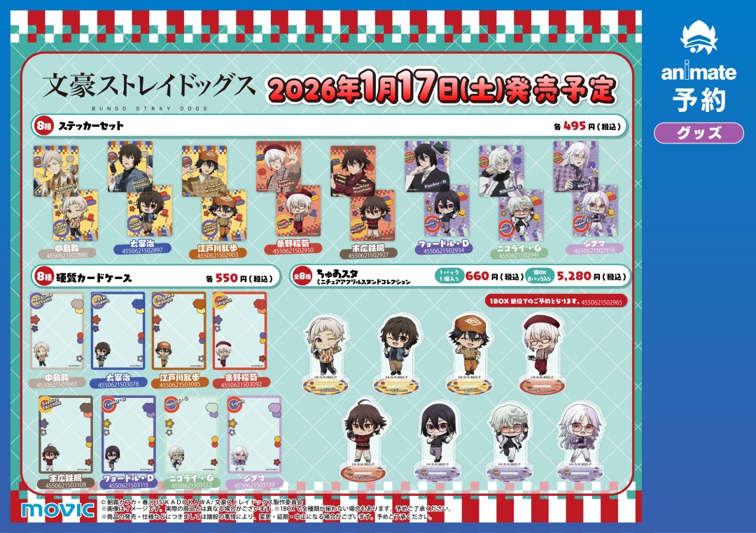 バラ売り専用 即購入不可 文豪ストレイドッグス 撮影会 缶バッジ ブロマイド 文豪ストレイドッグス』から、「撮影会」をテーマにカメラを手にした