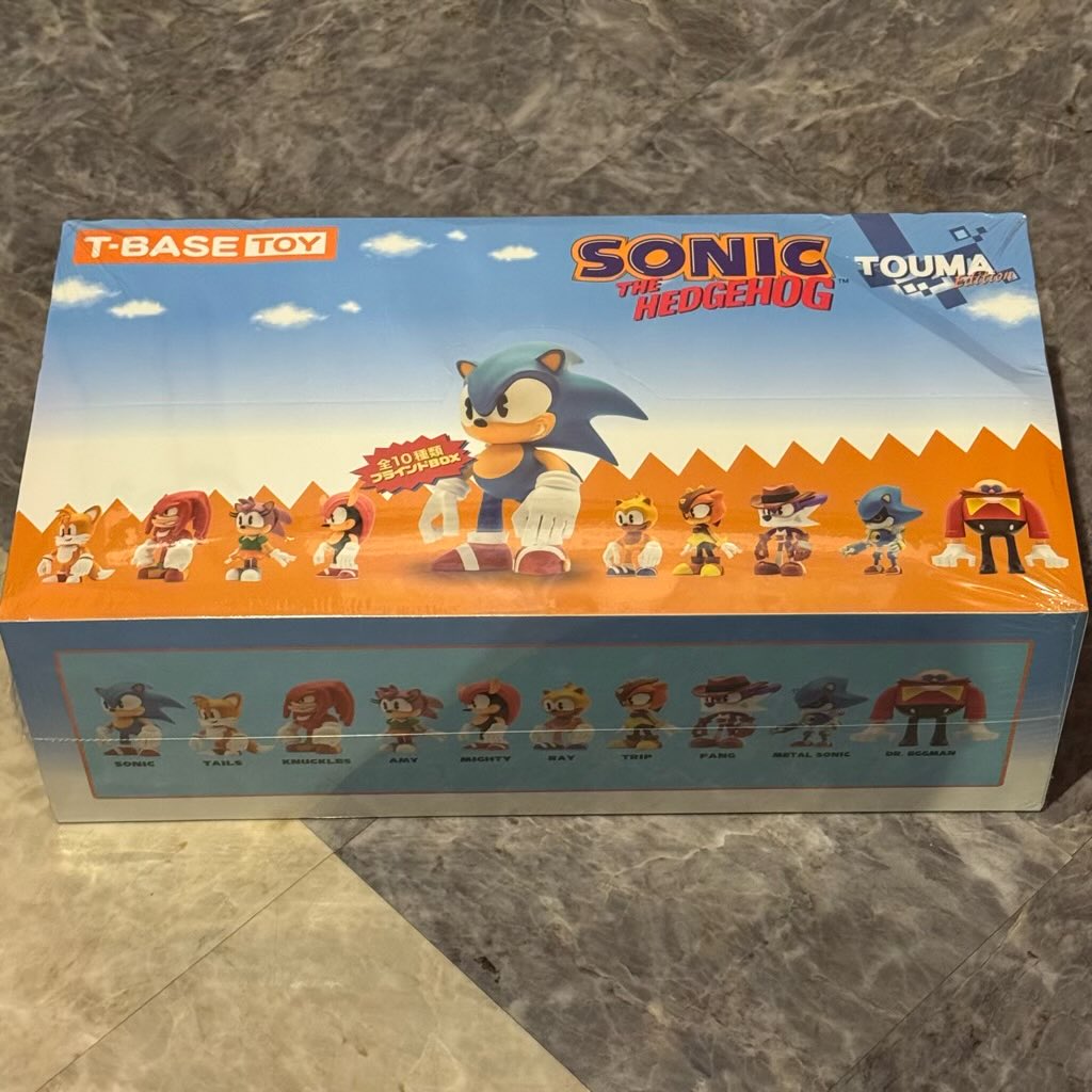SONIC THE HEDGEHOG T-BASEブラインドBOX TOUMA Edition 無事に買え