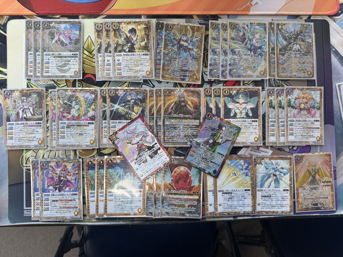 本日のバトスピショップバトルの優勝はもち様の『モリガン』デッキで