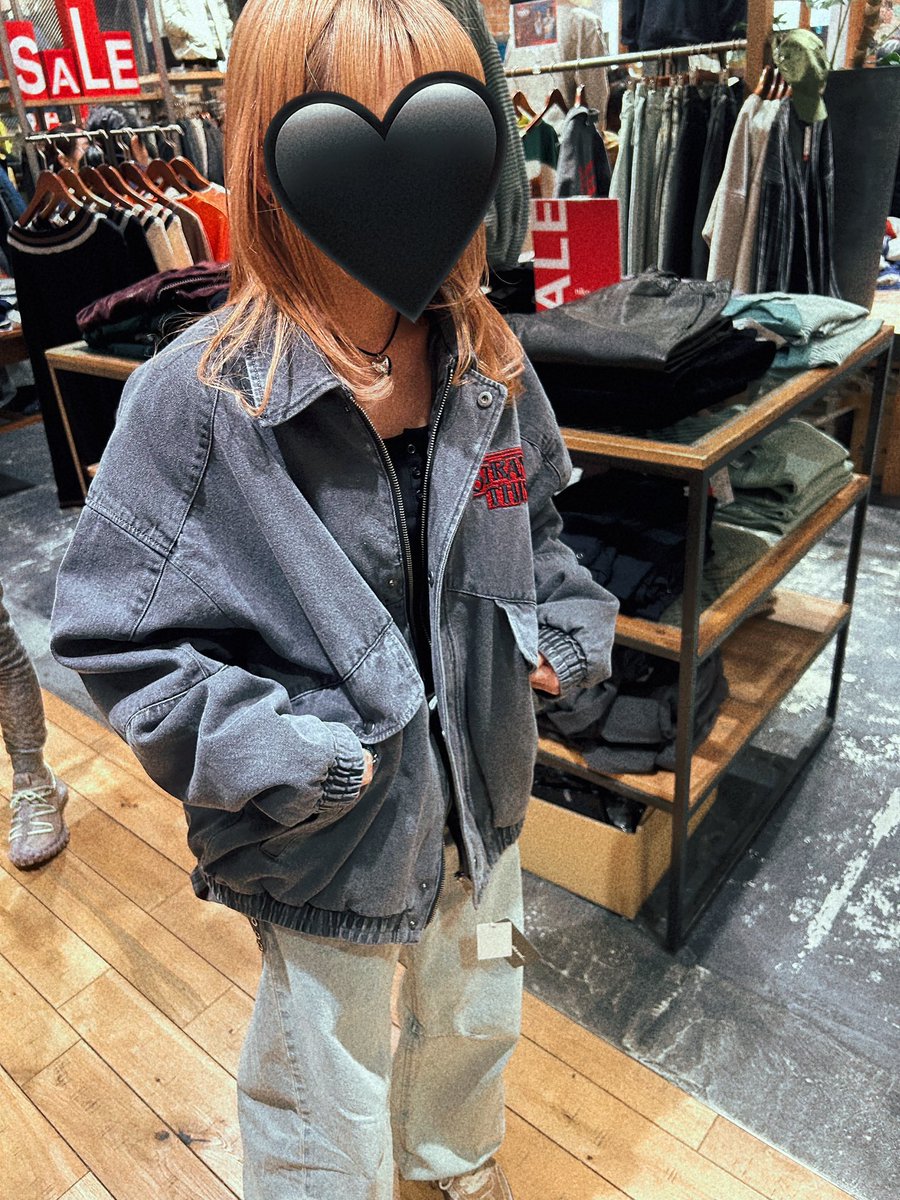 StrangerThings × niko and  こっちのデニムブルゾンも可愛かった