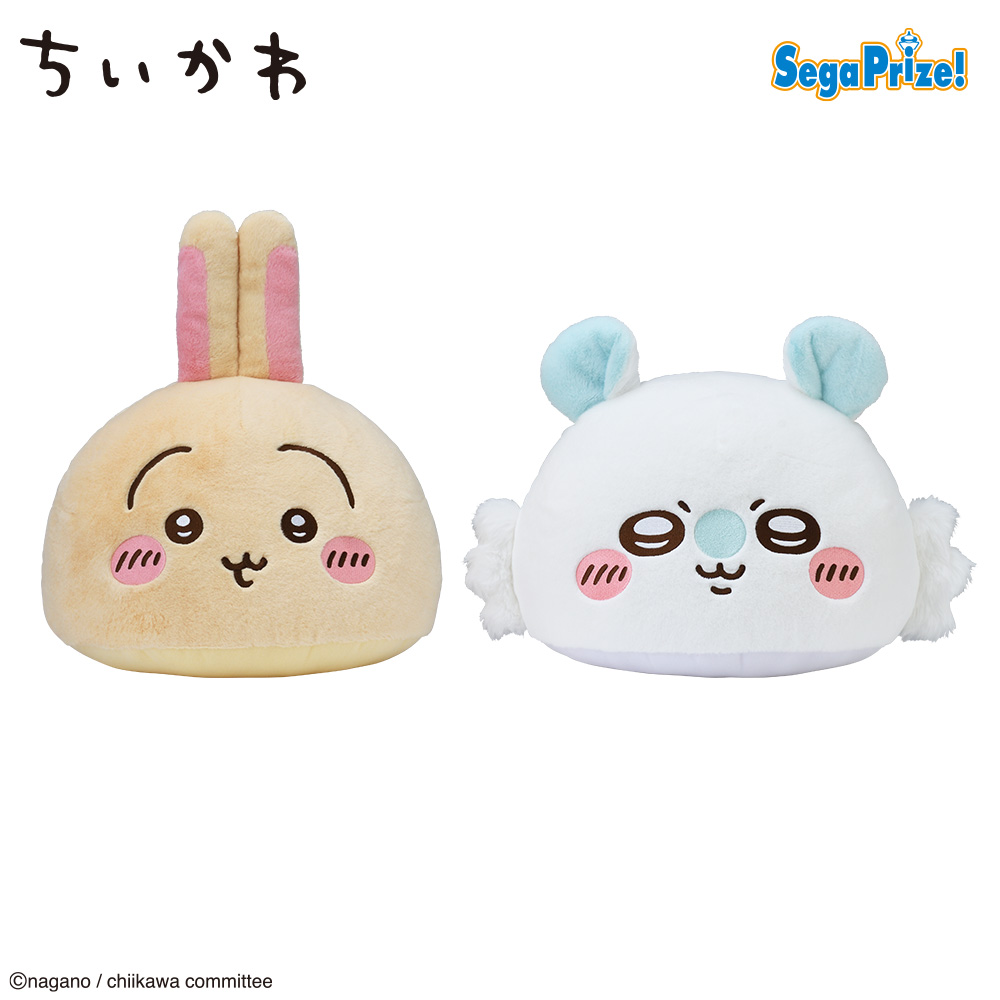 新商品／ 『ちいかわ プレミアムドームクッション“うさぎ&モモンガ