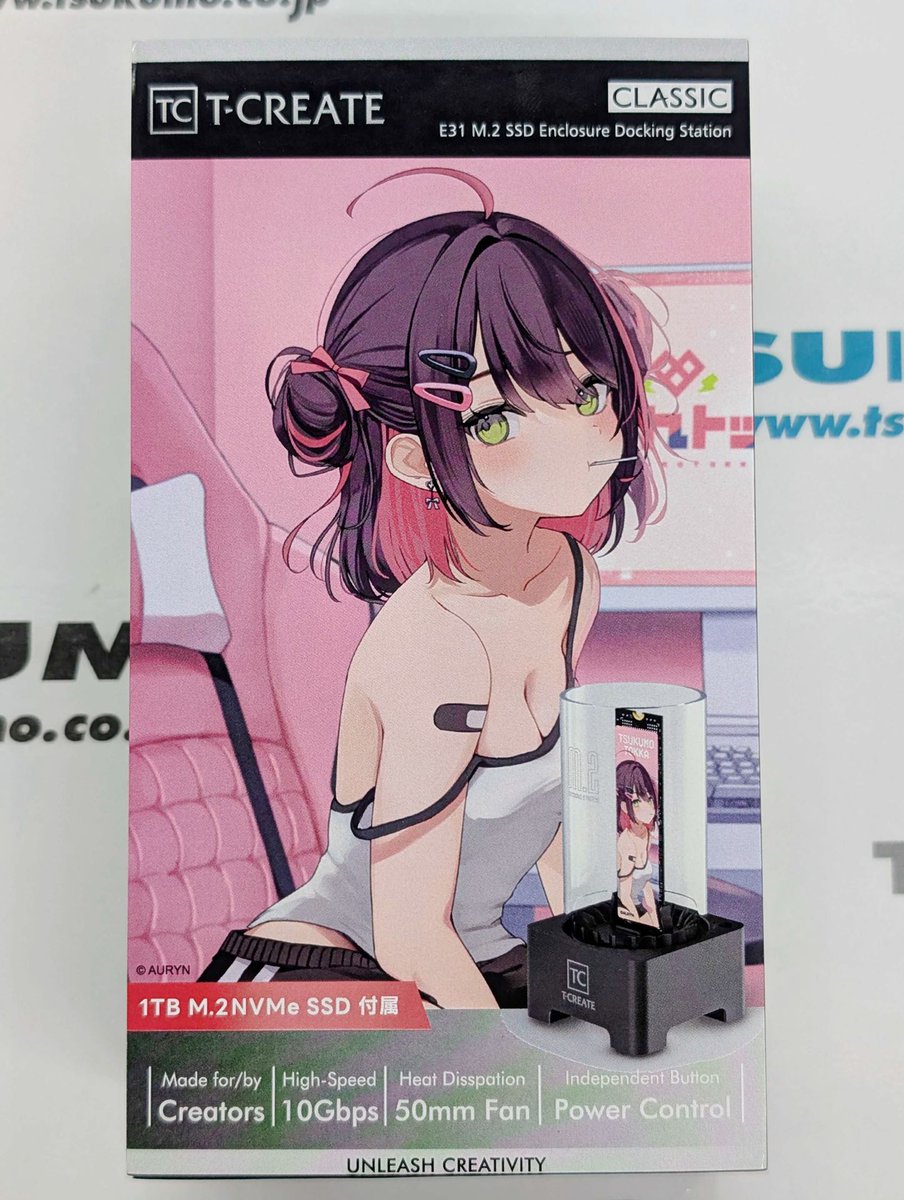 3F 新製品情報】 TEAM × 九十九トッカさん コラボM.2 SSDセットが本日