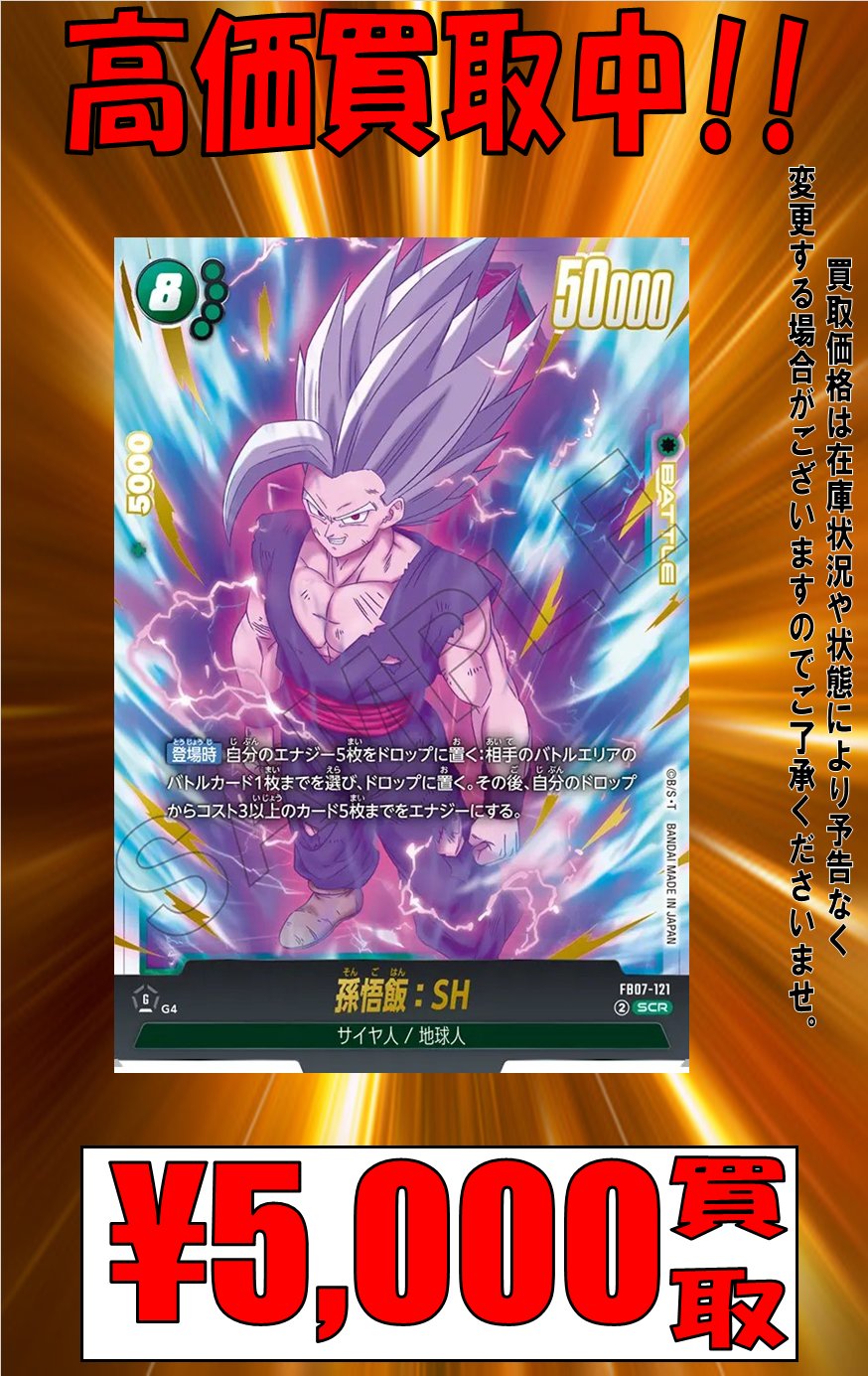 ドラゴンボール フュージョンワールド 孫悟飯 SCR神龍への願い エラー