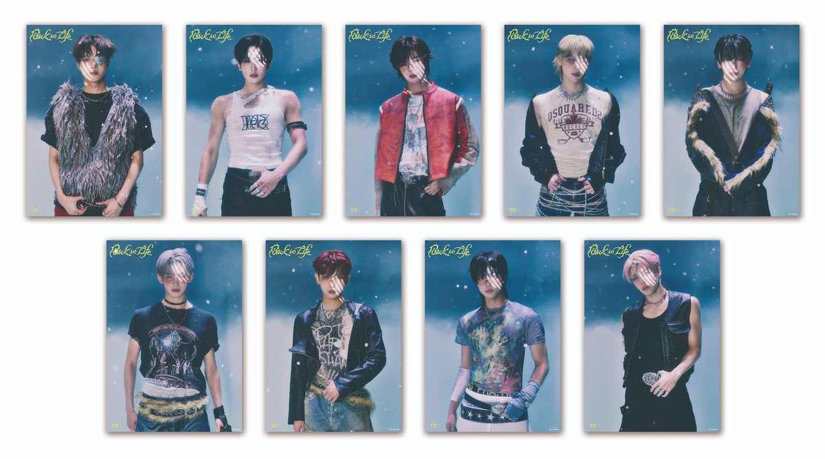 &TEAM KR 1st Mini Album 'Back to Life' 発売記念『メンバー個別