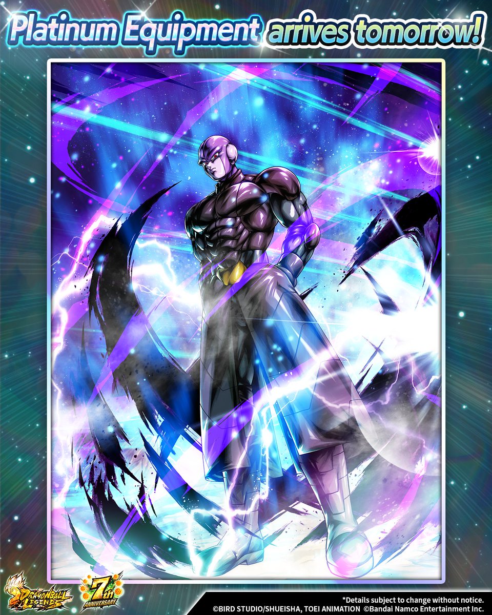 New Platinum Equipment for ULTRA Hit (DBL55-03U) is coming