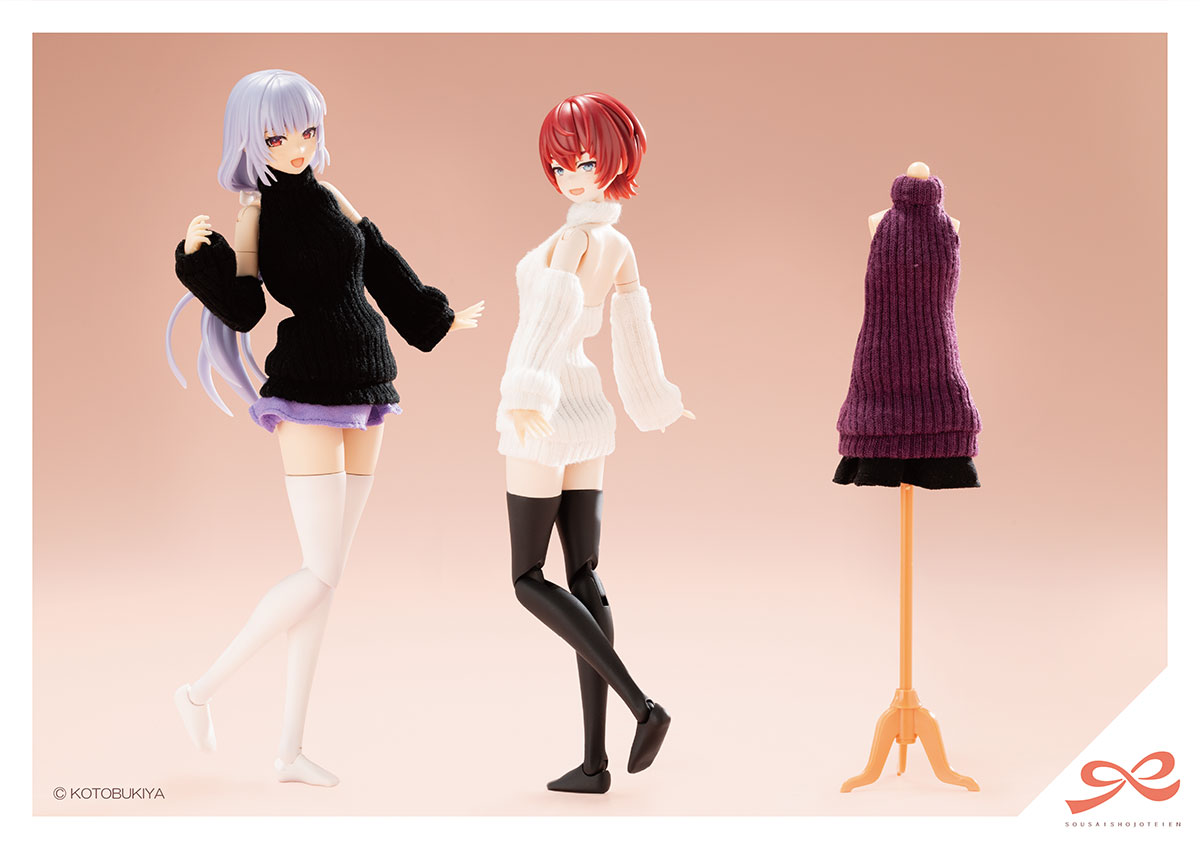 タイニークローゼット新作「縦ラインセーターセット」全3色が来月ご