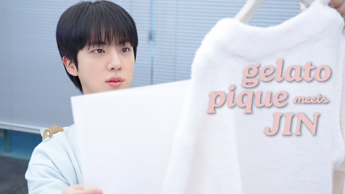 gelato pique meets JIN 🍦 상품 공개: 2025. 06. 26 6PM (KST