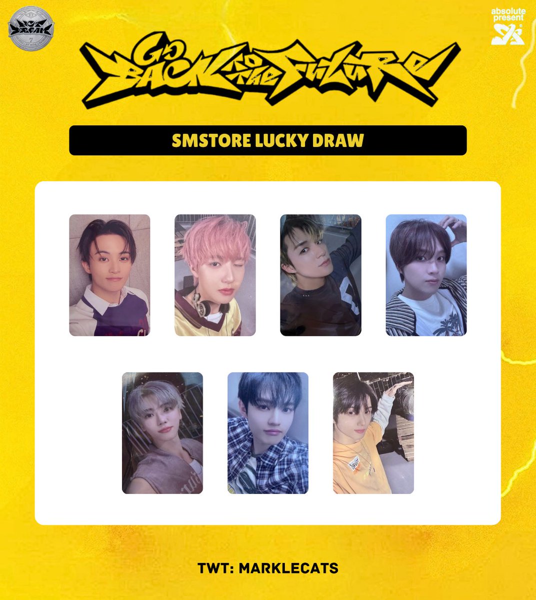 nct dream 'go back to the future' — photocard template • smstore
