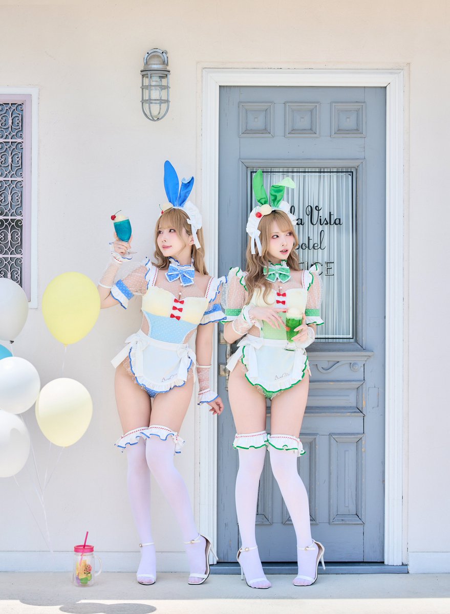 クリームソーダバニー🧃🍨 本日19時より公開スタート🫧 ⏳7/17(木)19