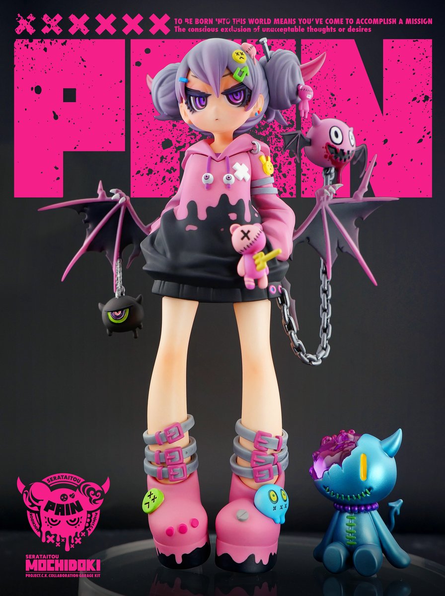 もちどき×Project.C.K.コラボレーションガレージキット『PAIN』完成