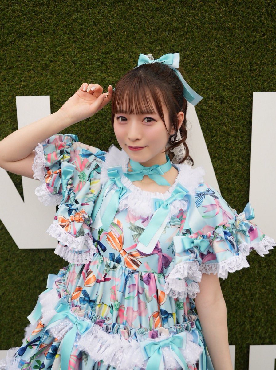 梅田みゆ カラースプレー衣装】 🩵梅田みゆ(Miyu Umeda) @miyu_cs0913