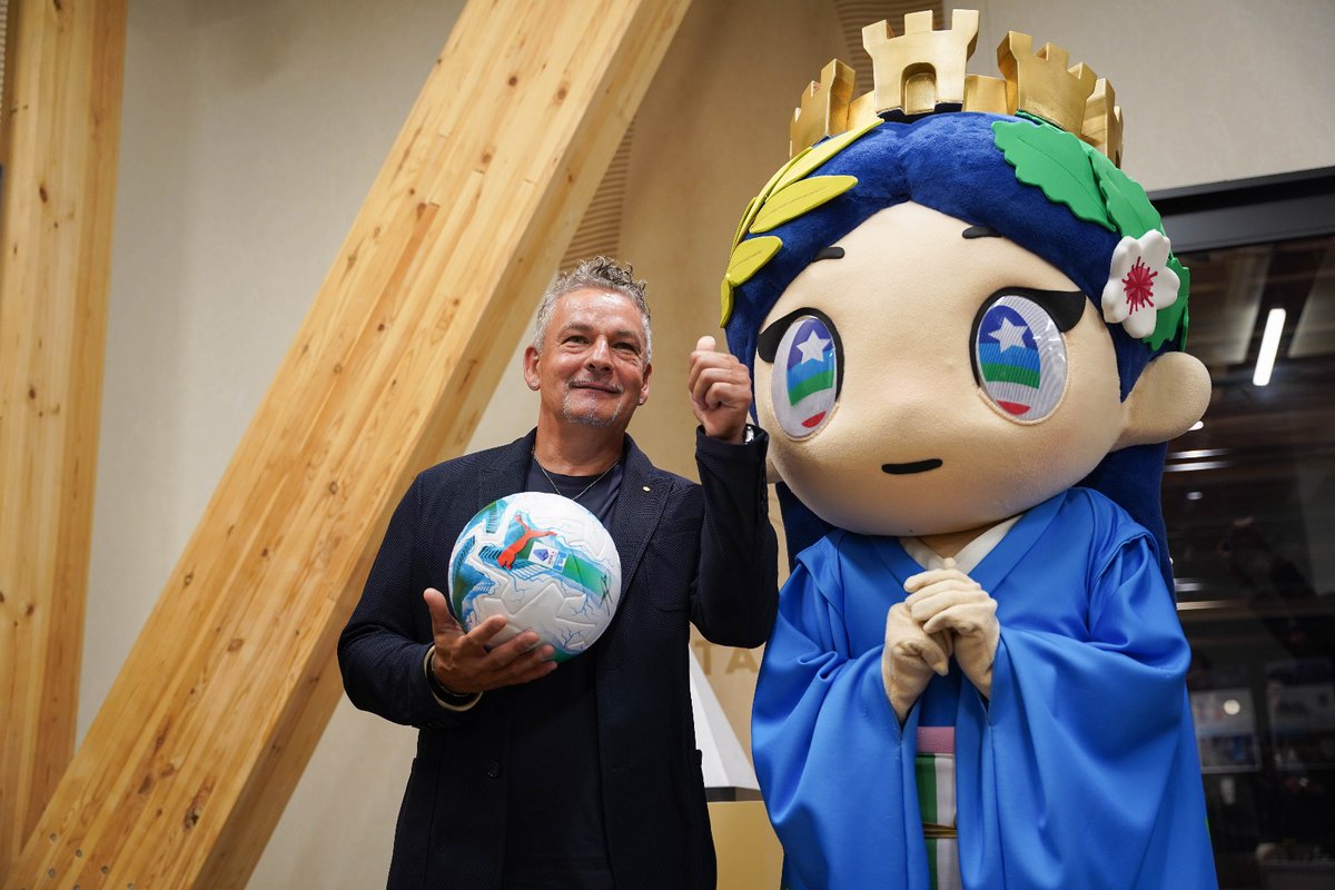 ロベルト・バッジョのイタリア館訪問 🇮🇹 ⚽️ イタリアのサッカーと