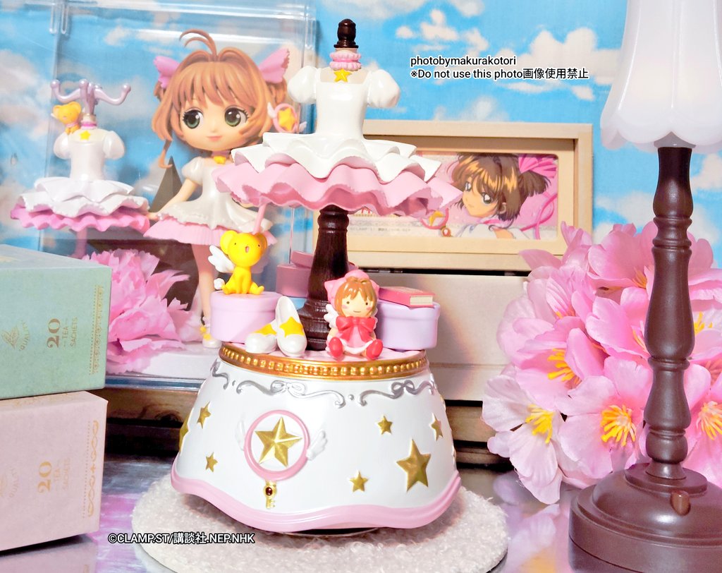 オルゴール(プラチナ)が届きました⭐️ゆっくり回転しながら、大好きな