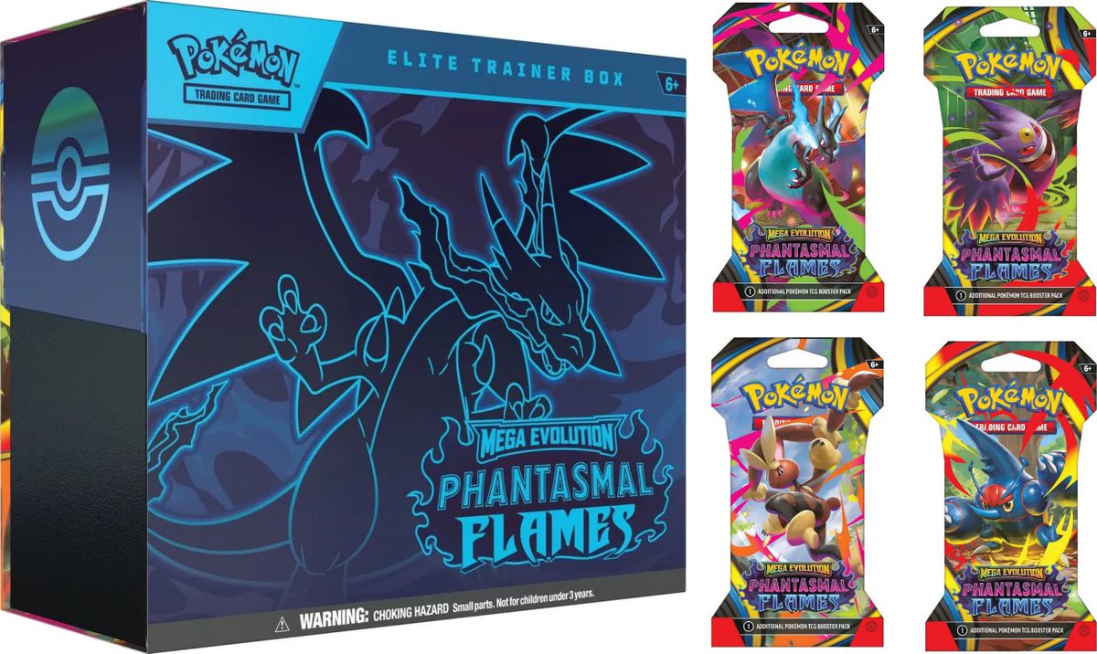 海外ポケカ】リザードンXのエリートトレーナーボックス登場&メガシンカ