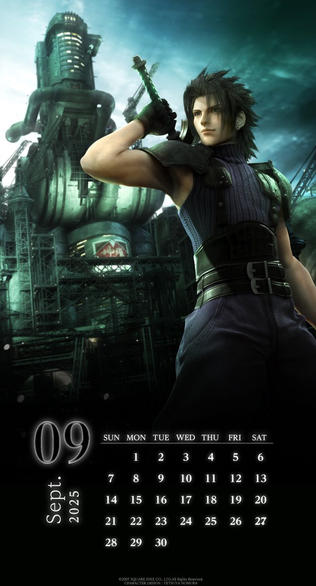 今回のPC・スマホ用壁紙カレンダーは、 今月で周年をむかえる #FF7AC