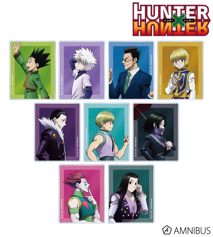 グッズ情報】 アムニバス「HUNTER×HUNTER」の一部商品がメタルボックス