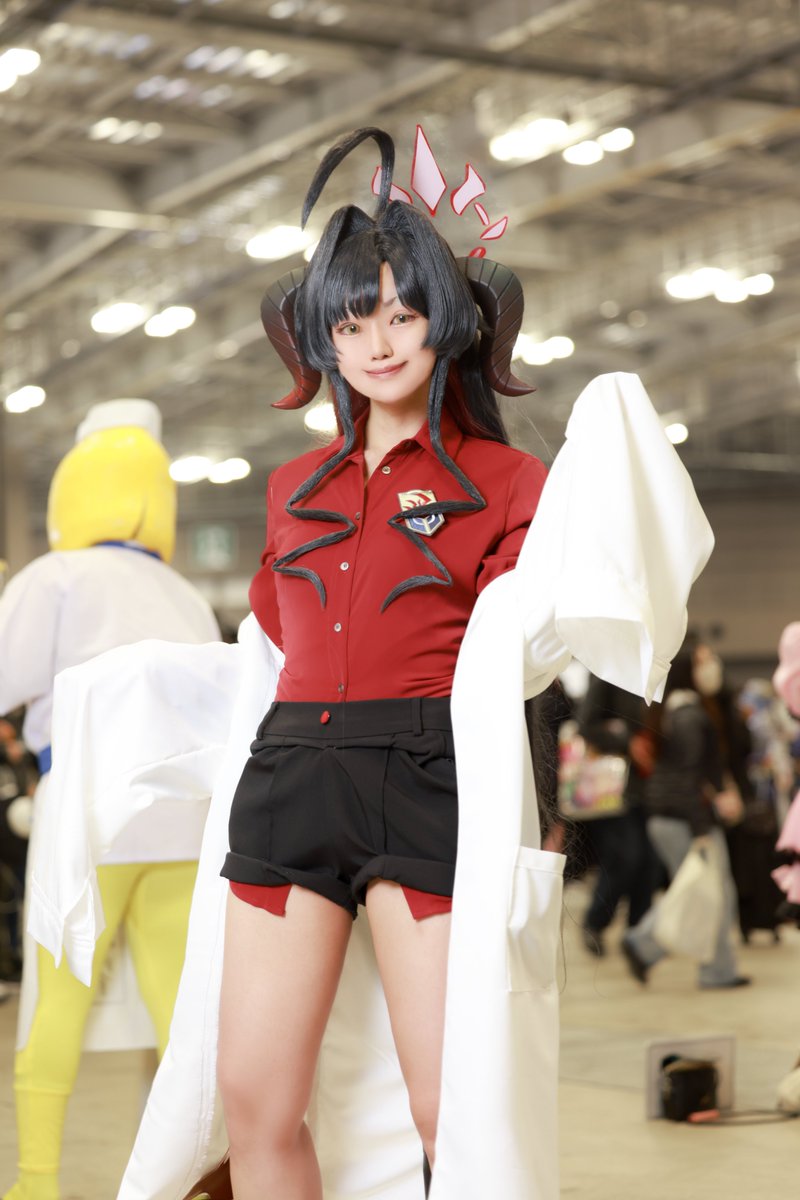 速報~！ブルアカコス初出し！ 鬼怒川カスミ♨️ 📷@kushiii #C103_cos