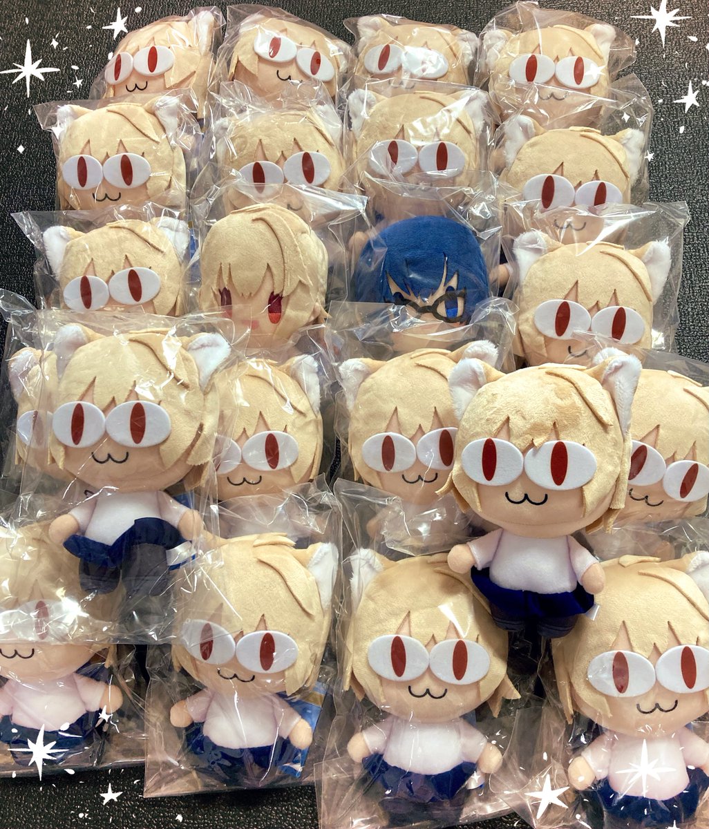 ぷりぬいたっちネコアルク＆アルクェイド＆シエル先輩届きました